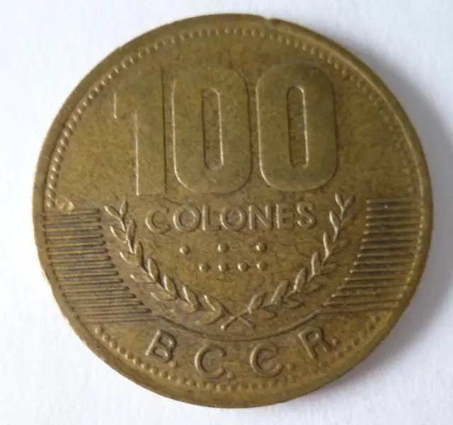 2000 Costa Rica 100 Colones [Circulated]