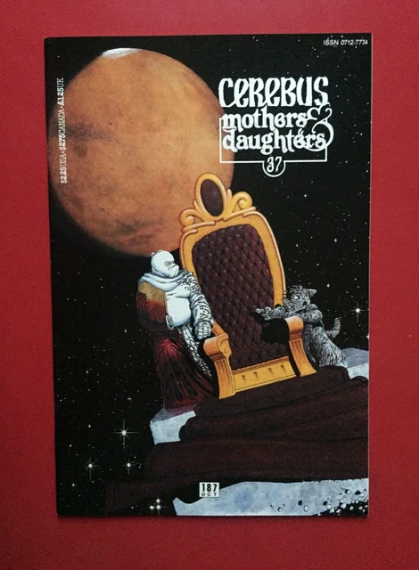 CEREBUS #187 (VFNM) DAVE SIM Aardvark Vanaheim 1994 Mothers Daughters 37