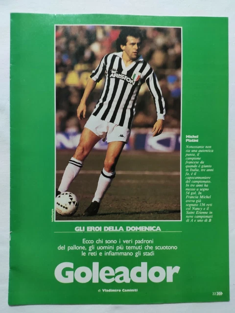 GUERIN SPORTIVO 7 1986 COPERTINA MICHEL PLATINI [SB6] – IL