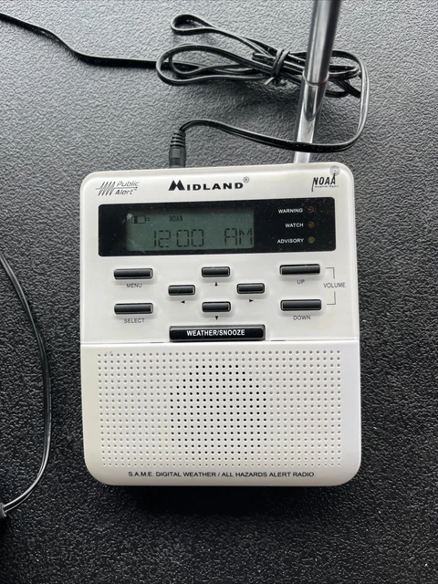 Radio De Manivela Solar NOAA Radio De Emergencia Meteorológica