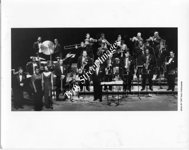 Orig 8x10 promo photo of WILLIAM RUSSO & CHICAGO JAZZ ENSEMBLE, 1997