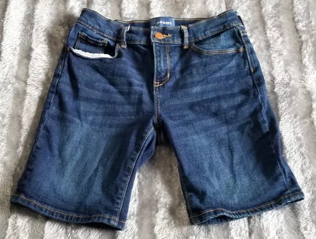 Girls Size 12 Stretch Blue Jean Shorts From Old Navy
