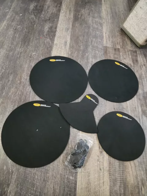 Sound Percussion Drums Mute Pack Pads Hi-Hat Cymbal Mutes