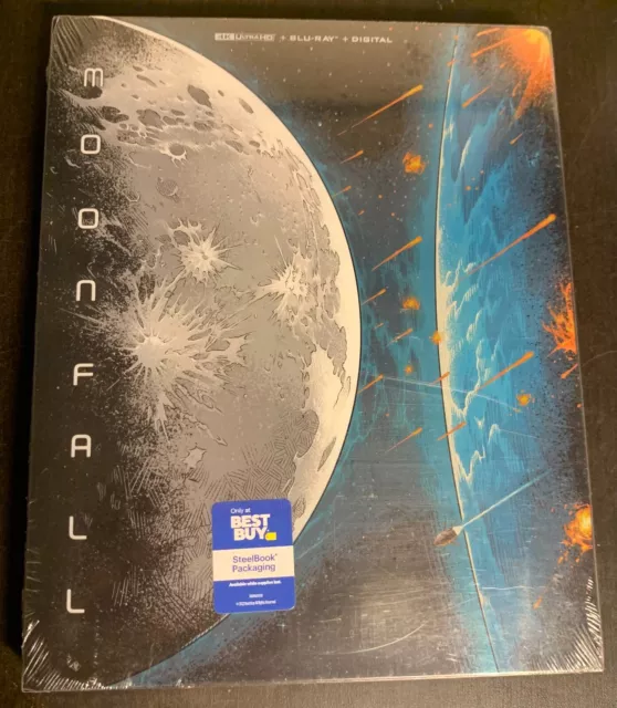 Moonfall - Best Buy Exclusive 4K Uhd Bluray Steelbook *New&Sealed! Please Read!*