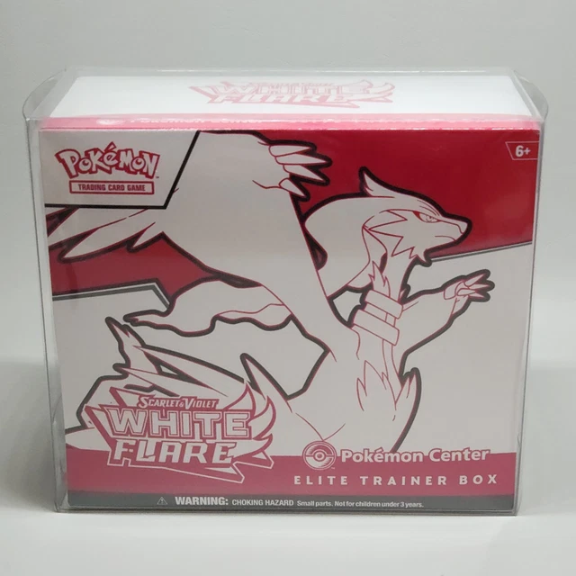 Pokemon TCG Elite Trainer Box White Flare – 9 Sobres Y Accesorios Para Coleccionar Y Jugar