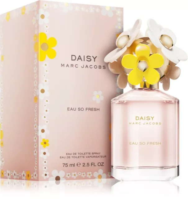 Eau de Toilette "MARC JACOBS DAISY EAU SO FRESH"  75 ML  Neuf sous blister.