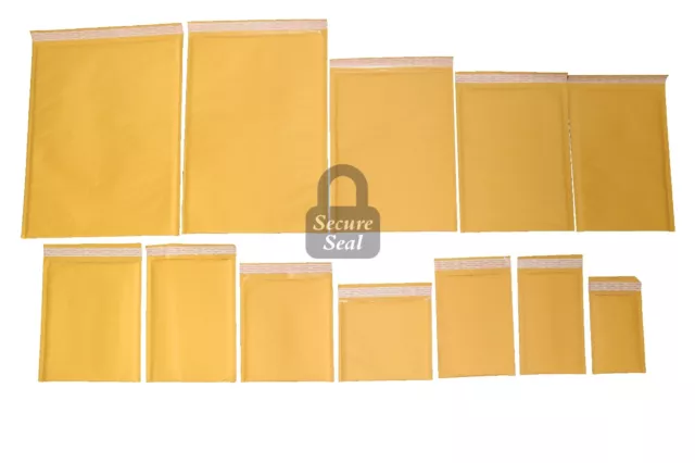 Choose between Kraft or Poly Bubble Mailers | High Grade | Shipping Mailing Bags 2