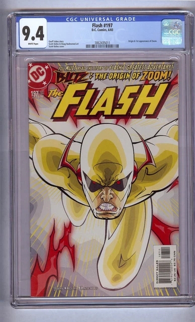 Flash #197 CGC 9.4  Origin & 1st appearance of Zoom