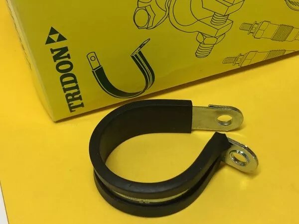 38 mm P clamp rubber lined hose retaining clip steel Tridon TRLC38
