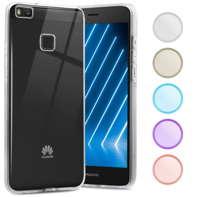 Funda para Móvil Huawei P9 Lite / Carcasa de Silicona Transparente Delgado Suave