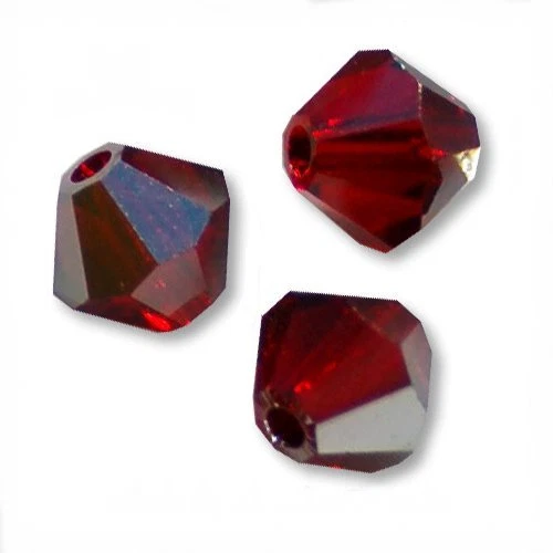 20 Perles Toupies 4mm Cristal Swarovski  - SIAM SATIN