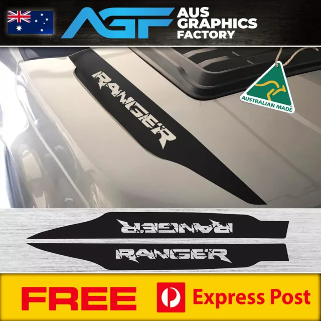 2X Ford Ranger WIldtrak large side Vinyl Decals graphics sticker 2015-2019