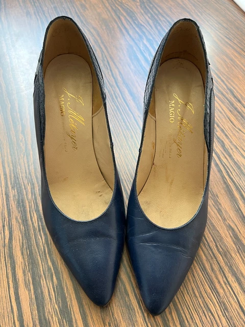 Chaussures talons en cuir pour femmes T38