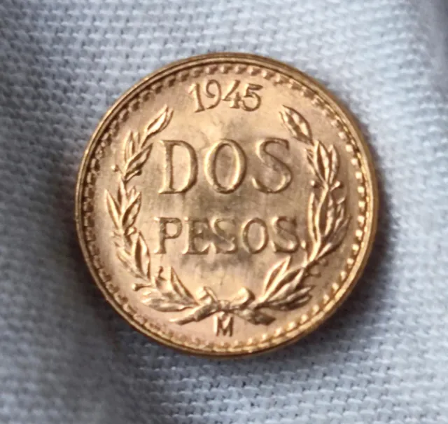 Dos Pesos Or 1945