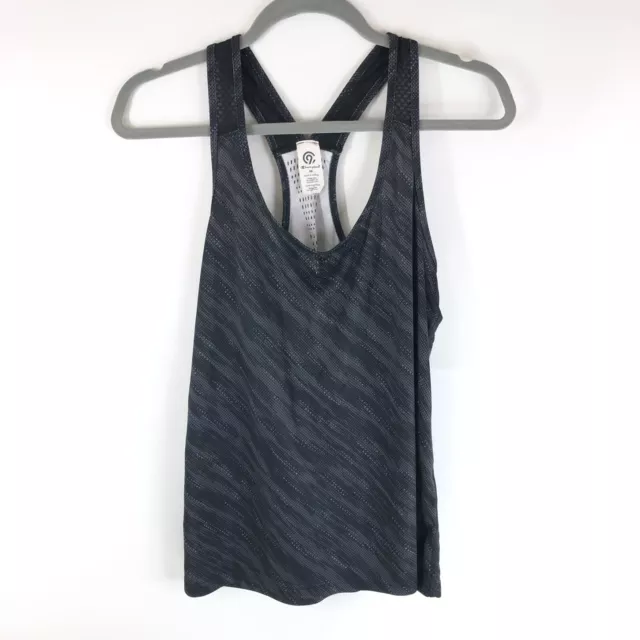 C9 Champion Womens Tank Top Racerback Sleeveless Gray M