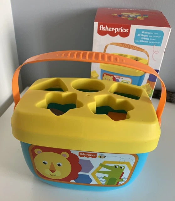 FISHER PRICE -`BABY'S First Blocks. 6+ mths. New in Box $10.00 ...