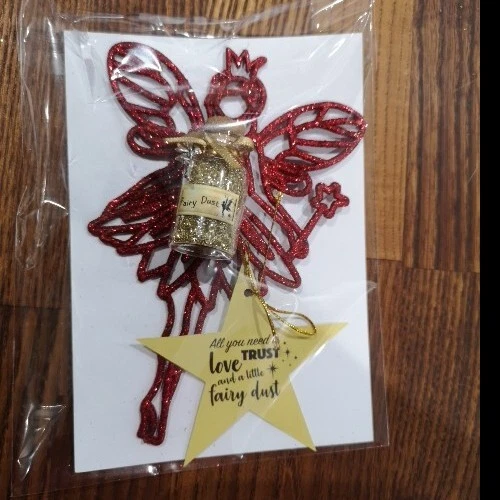 JOB LOT Bundle Bulk 79 X New Christmas Decorations Fairy and Fairy Dust Bottle