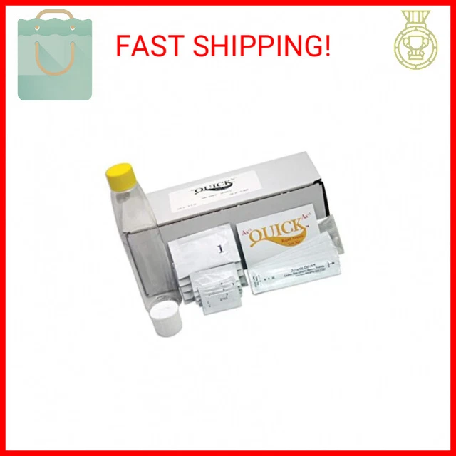 Industrial Test Systems Quick 481396-W Arsenic Wood Field Testing Kit, 5 Tests,