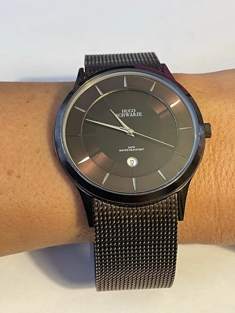 HUGO SCHWARZE MEN S Watch Bermuda Watch Co 10.00 PicClick UK