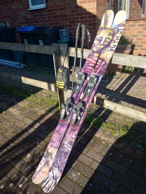 ARMADA TST 183CM with Marker bindings, Montana skins, Acon poles