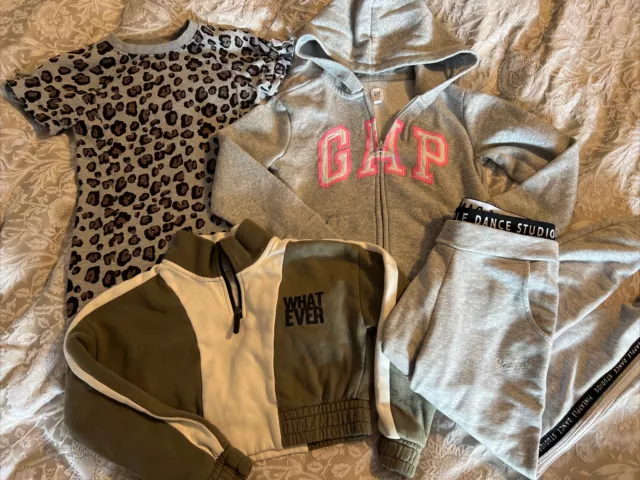 Girls Clothing Bundle Age 8-9 Years Casual lounge wear GAP hoodie next dress