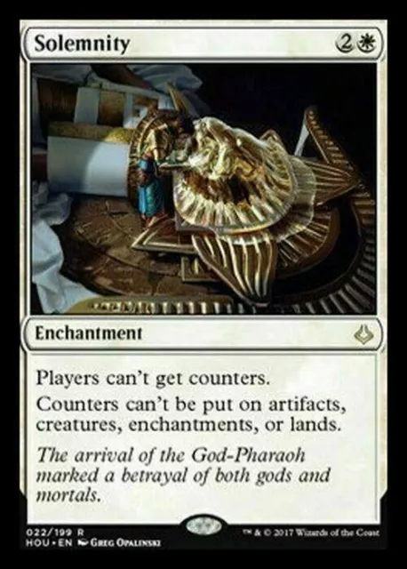 Solemnity ~ Hour of Devastation [ Excellent ] [ Magic MTG ]