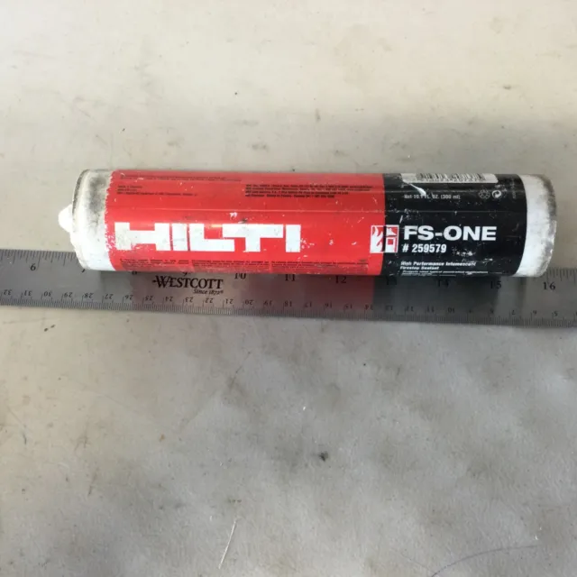 Hilti 259579 Made In Germany High Performance Intumescent Fire-Stop Sealant