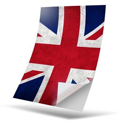 1 X Adesivo Vinile A5-Bandiera Union Jack Inghilterra GB UK #2240