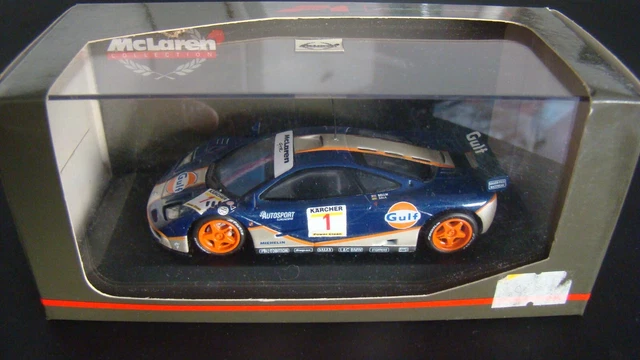 Minichamps 1/43 - McLaren F1 GTR 1995 - Bleue - Collection - Très Bon état