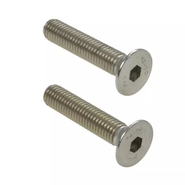 M5 (5mm) x 0.80 pitch Metric Coarse COUNTERSUNK Socket Screw CSK Stainless