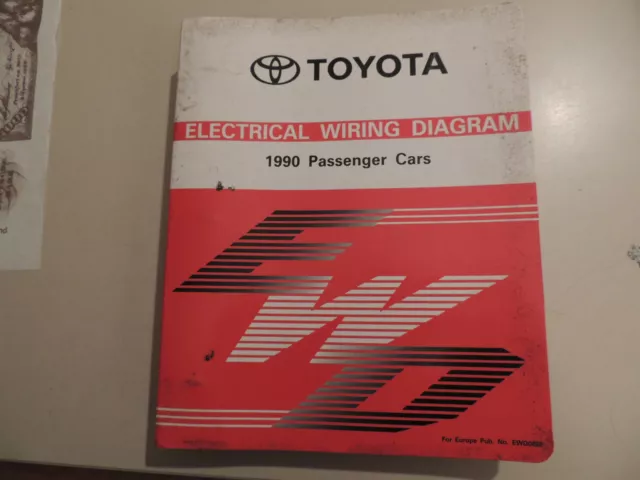 1990 Toyota Celica T18 Supra MA70 Corolla E9 Carina 2 T17 Camry Circuit Diagrams