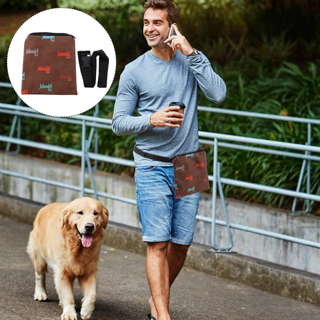 Dog Treat Pouch, Waterproof Dog Treat Training Pouch Bag With Multiple