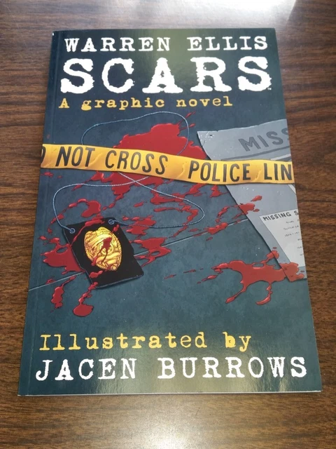 SCARS WARREN ELLIS By Jacen Burrows Avatar Press Graphic Novel Tpb ...