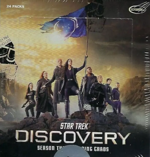 2022 Rittenhouse Star Trek Discovery Season 3 Factory Sealed Box