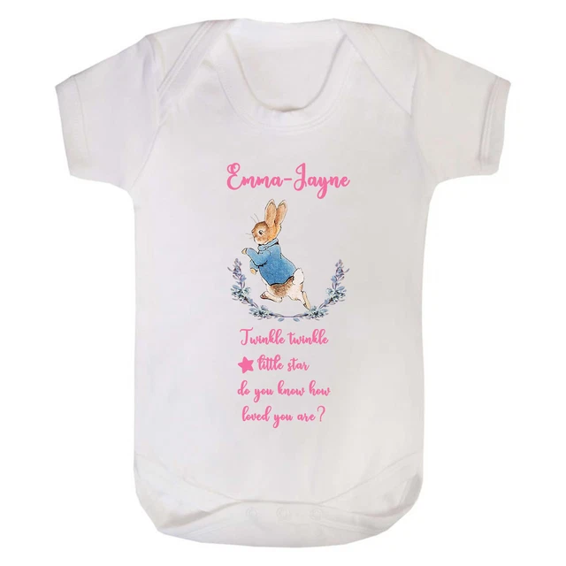 PETER RABBIT TWINKLE Twinkle Little Star Personalised Baby Vest ...