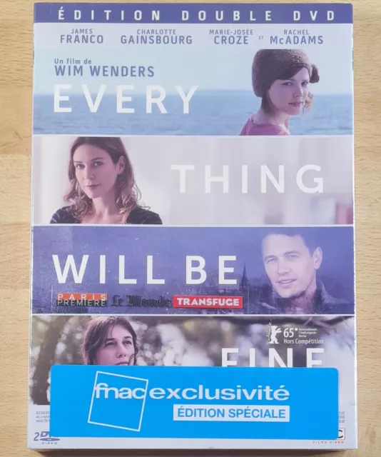 Every Thing Will Be Fine - Wim Wenders Double Dvd Neuf