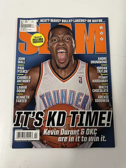 Kevin durant deals slam jersey