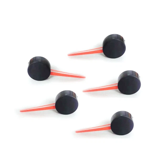 Plastic Speedometer Needle Pointers For Car Truck Gauge Meter 5Pc 26mm Length