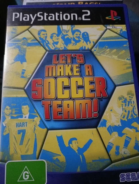 Let's Make A Soccer Team! | Sony Ps2 Playstation 2 + Manual