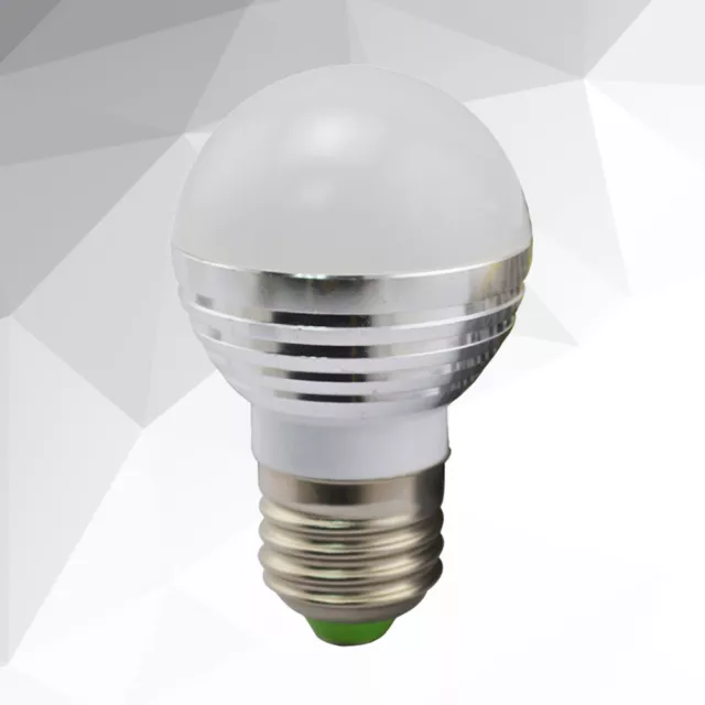 E27 3W RGB ampoule intelligente Dimmable RGB LED ampoule avec télécommande