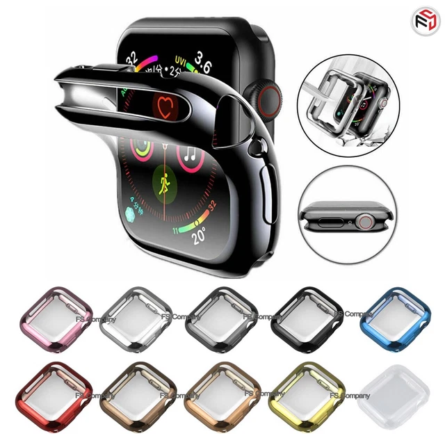 Apple Watch Serie 1-8 38/40/41/42/44/45/49mm Hülle Case Display Schutz