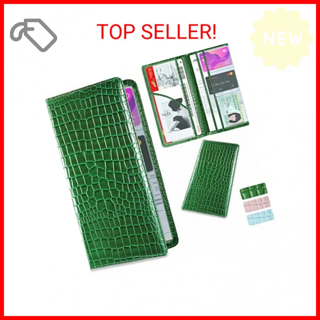 Car Registration and Insurance Holder, Classic Croc Print Auto Registration