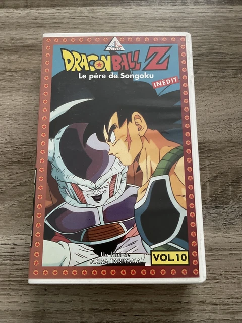 VHS dragon Ball Z Le père de Sangoku/Akira Toriyama /AK video/ VOL 10/1990
