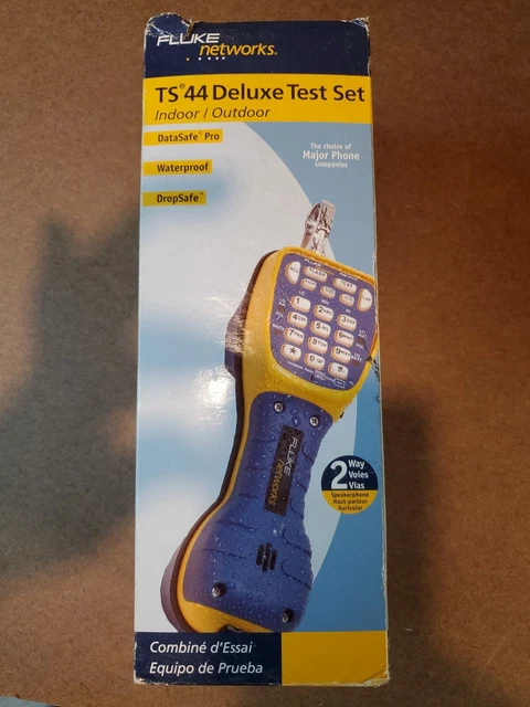Fluke Networks TS44 Deluxe Lineman Test Butt Set