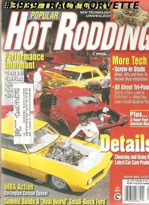 July 1997 Popular Hot Rodding 1970 Cuda 400+6 Joe Della Magiore 1966 Chevelle