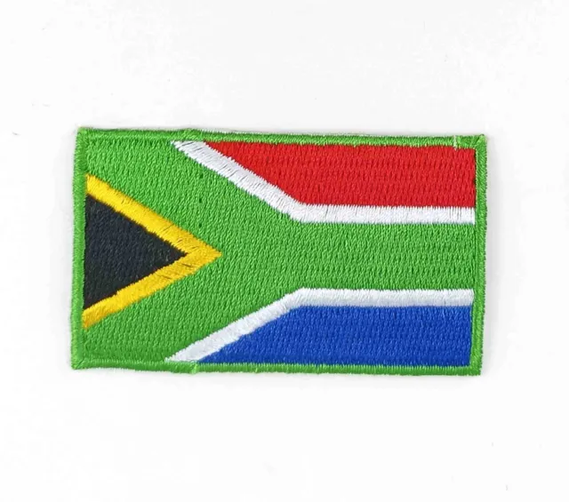 south africa flag embroidered iron-on patch emblem republic applique 3097