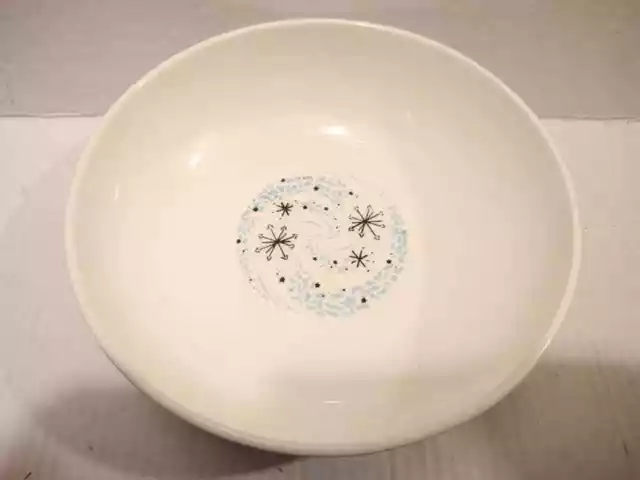 Vintage Santa Anita Ware Astrid Bowl Atomic Burst Like Swirl Rare