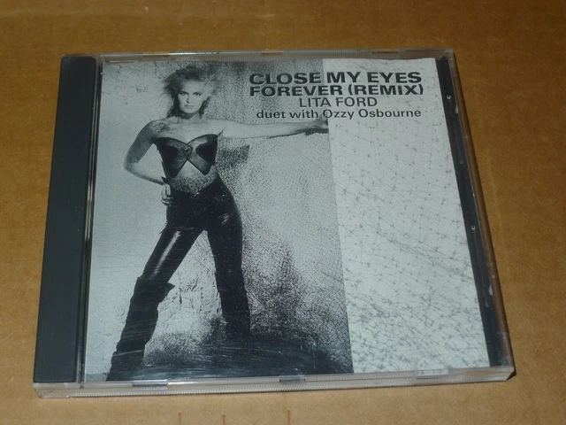LITA FORD & Ozzy Osbourne - Close My Eyes Forever rare 12