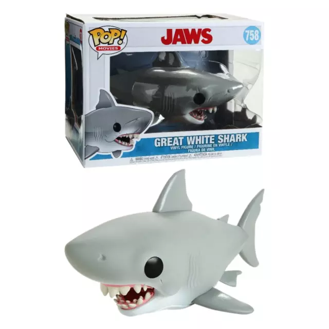 Funko POP! Great White Shark 758 - Jaws / Les Dents de la Mer - Figurine Vinyl