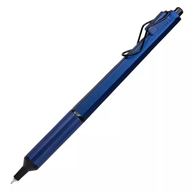 Uni-Ball Jetstream Edge SXN-1003 0.28mm Ballpoint Pen +2 Black Refills, Navy